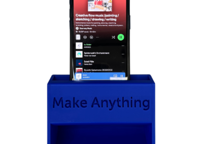 3D Printed Customized Phone Stand & “Speaker” Class – $40