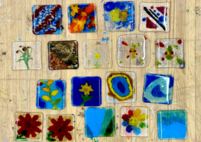 Fused Glass Coaster Class – $40