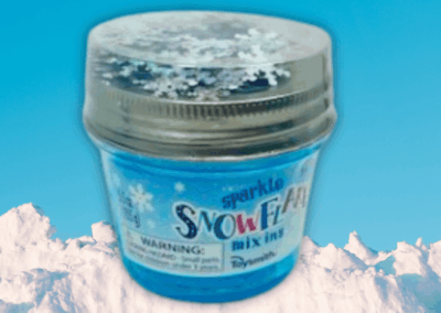 Snowflake Mix-Ins Slime – $7